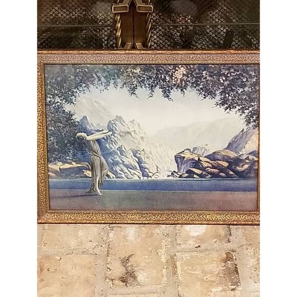 Vintage Dawn, Robert Woods Lithograph, Framed Art Print - Picture 2 of 6